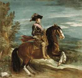 Portret jeździecki Filipa IV (1605-1665) ok. 1636